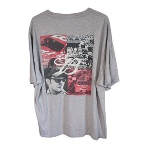 Vintage Dale Earnhardt Jr Gray #8 Car Budweiser Nascar‎ Racing T Shirt Size XL